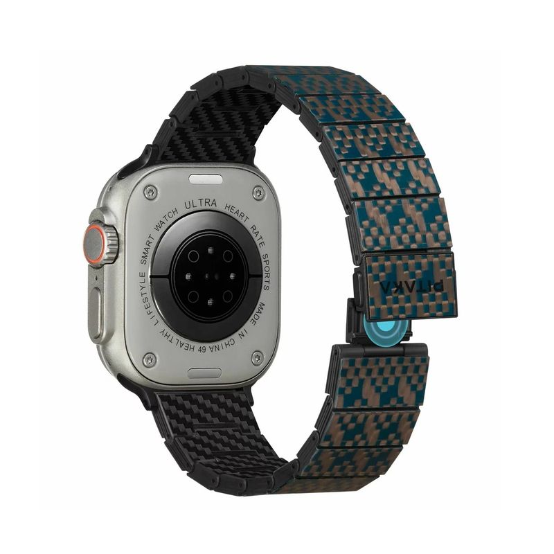 Pitaka-Chroma-Carbon-Bratara-Apple-Watch-Stairs2