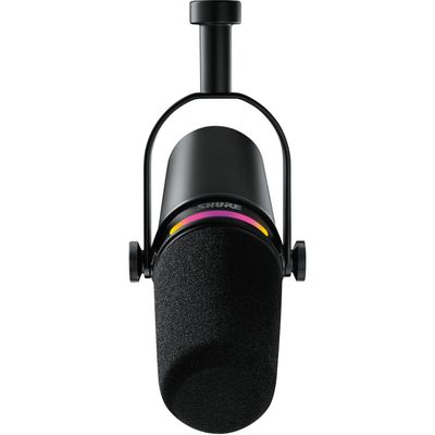 Shure MV7+ Microfon Podcast XLR USB-C LED Tactil