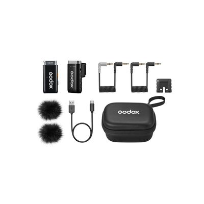 Godox WEC-S KIT1 Sistem Wireless Microfon Single 2.4 Ghz Sony