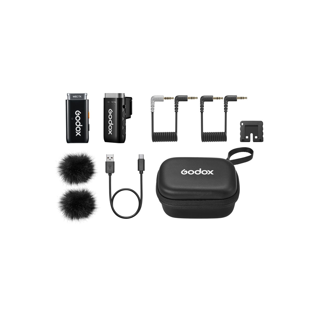 Godox WEC KIT1 Système de microphone sans fil 2,4 GHz | La Boutique