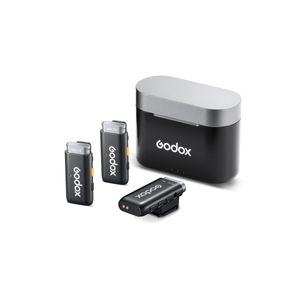 Godox WEC-S Kit 2 Sistem Wireless Microfon Dual 2.4 Ghz Sony