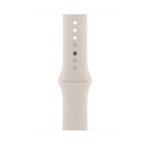 Resigilat: Apple Sport Band 45mm Starlight M/L Bratara pentru Apple Watch - RS125075740-1