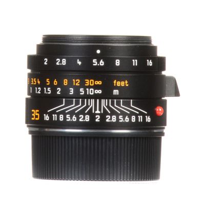 Leica Summicron-M 35mm f/2 Obiectiv Aspherical Negru