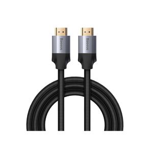 Baseus Cablu Adaptor HDMI 2.0 la HDMI 2.0 4K 2m Negru/Gri