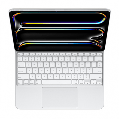 Tastatura Apple Magic pentru iPad Pro de 13inch (M4) Romana Alb