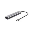 Trust Halyx Hub 5 Porturi 4xUSB-C USB PD 3.0 100W Gri