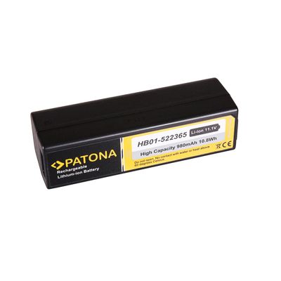 PATONA 1267 Acumulator Replace pentru DJI HB01 pentru Osmo 4k Camera Zenmuse X3/X5