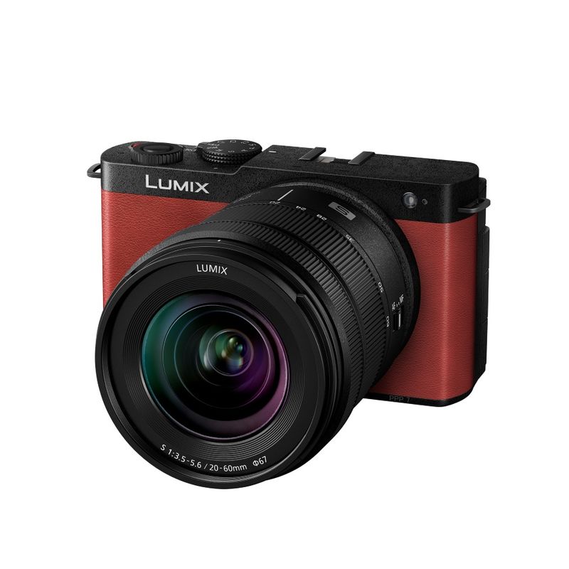 Panasonic-Lumix-S9-Aparat-Foto-Mirrorless-Full-Frame-24MP-6K-Rosu-Kit-cu-Obiectiv-20-60mm