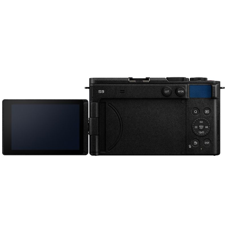 PanasonicLumixS9AparatFotoMirrorlessFullFrame24MP6KAlbastruKitcuObiectiv2060mm