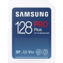 Samsung PRO Plus Card de Memorie SDXC 128GB UHS-I U3 Alb