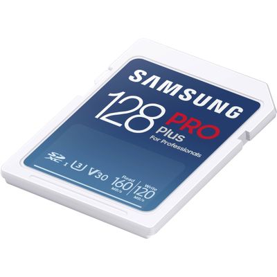 Samsung PRO Plus Card de Memorie SDXC 128GB UHS-I U3 Alb