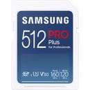 Samsung PRO Plus Card de Memorie SDXC 512GB UHS-I U3 v2023