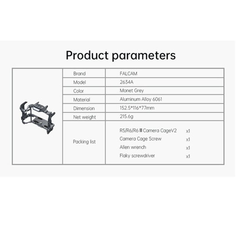 Falcam_F22_-_F38_-_F50_Quick_Release_Camera_Cage_V2_pentru_Canon_EOS_R5_R6_R6II_6