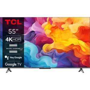 Televizor TCL LED 55V6B 139 cm Smart Google TV 4K Ultra HD Clasa E