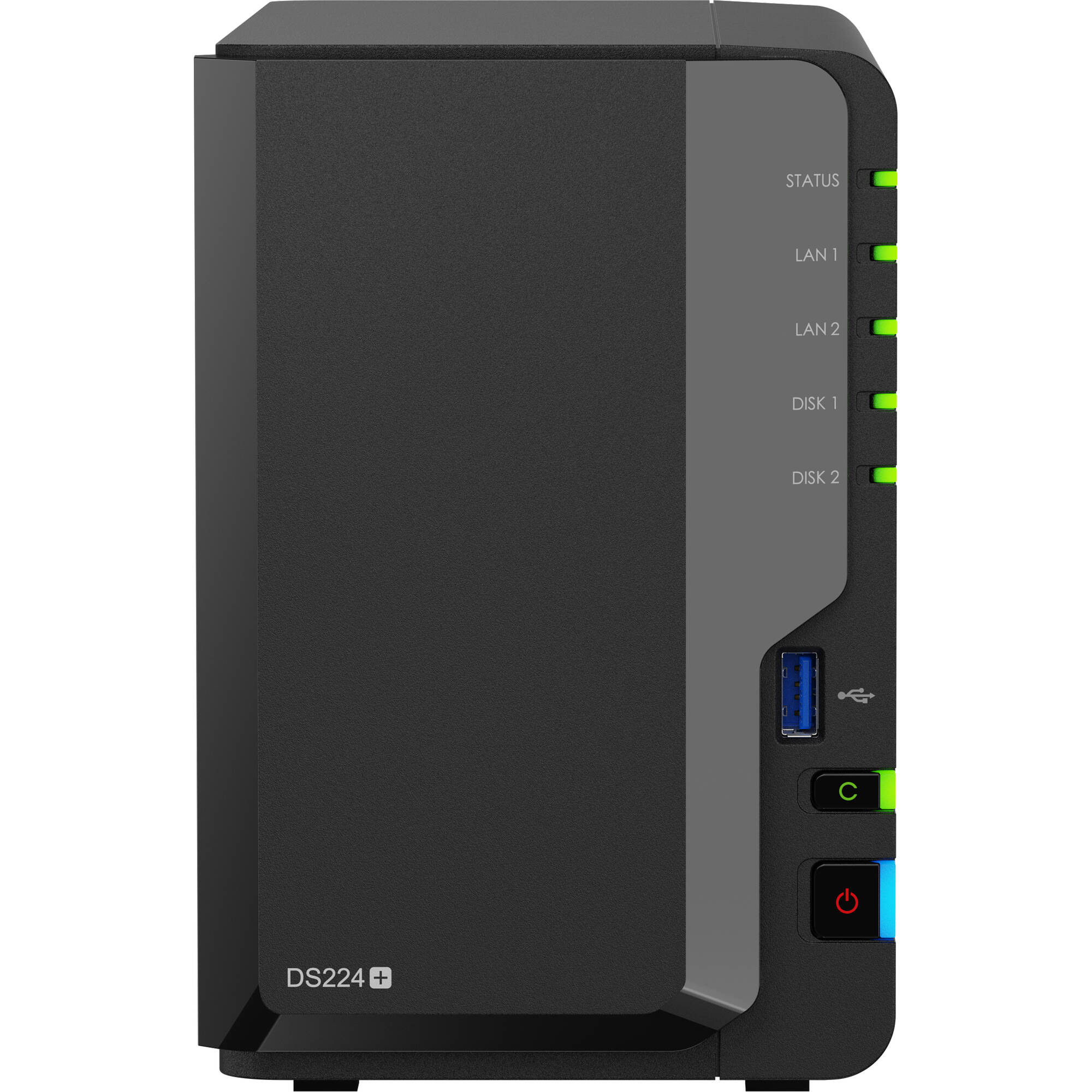 Synology DiskStation DS224+ NAS Intel Celeron J4125 2GHz 2-bay 2GB  DDR4-F64.ro - F64.ro