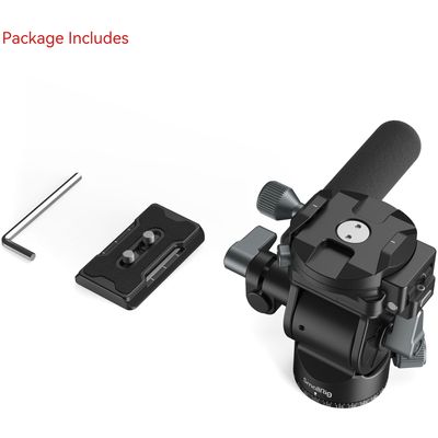 SmallRig 4104 Cap Video Fluid cu Suport Camera Vertical