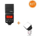 Kit Godox V350C - Blit pentru Canon + Softbox  SB1010 pentru blitz-uri