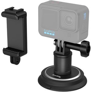 SmallRig 4347 Ventuza cu Suport pentru Camera de Actiune si Telefon