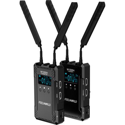 Feelworld W1000H Sistem Video Wireless Dual HDMI cu Intercom Full Duplex