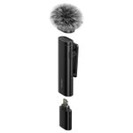 UlanziWM10MicrofonWirelesscuClemapentruSmartphoneTabletaiOS