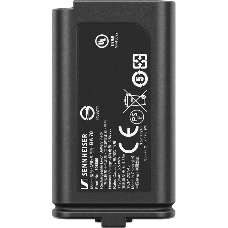 SennheiserEWDXMKE2SETSistemDigitalWirelessDualChannelcu2xLavaliereOmnidirectionale