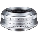 Voigtlander18mmColorSkoparObiectivFotoMirrorlessF28MonturaFujiFilmXArgintiu