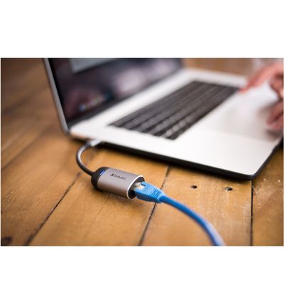 Verbatim Cablu Adaptor de la USB-C la Gigabit Ethernet 10 cm