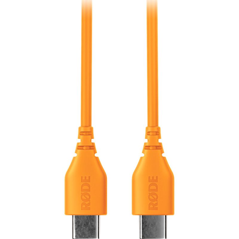 Rode-SC22-Cablu-USB-C-la-USB-C-30cm-Portocaliu