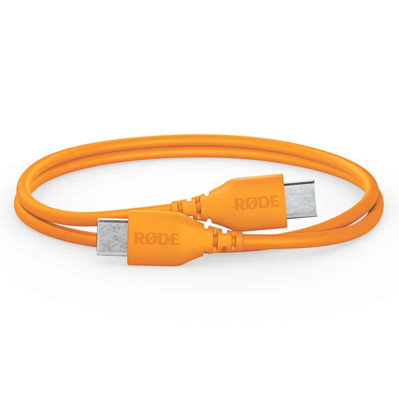 Rode-SC22-Cablu-USB-C-la-USB-C-30cm-Portocaliu.2