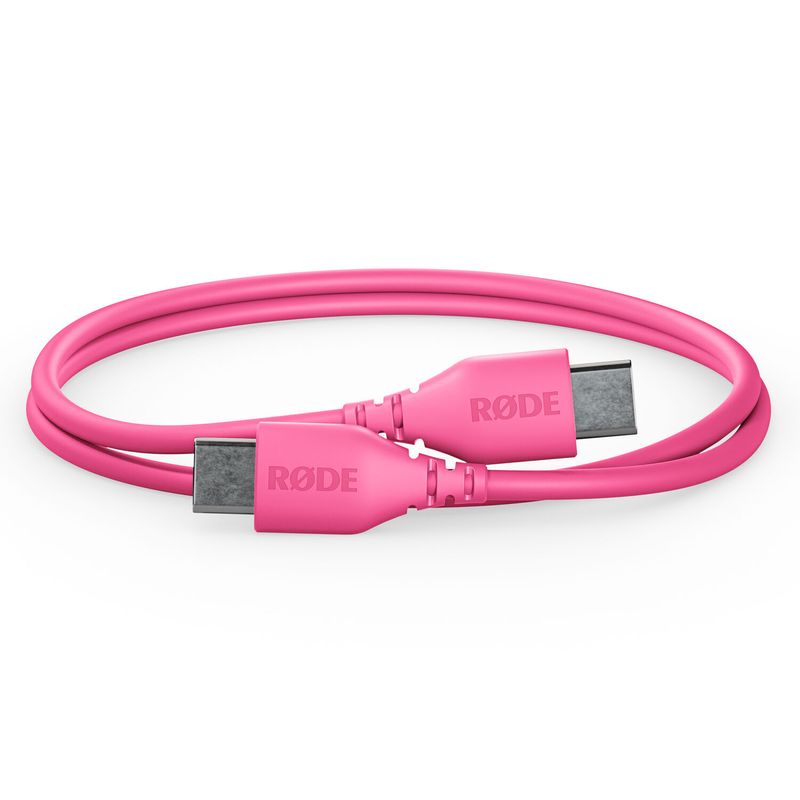 Rode-SC22-Cablu-USB-C-la-USB-C-30cm-Roz.2