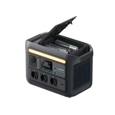 Anker Solix C800X Statie de Alimentare Portabila 768Wh LiFeP04 1200W 8 Porturi Lumina LED