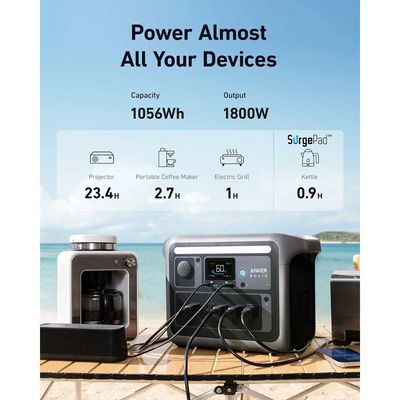 Anker Solix C1000X Statie de Alimentare Portabila 1056Wh LiFeP04 1800W