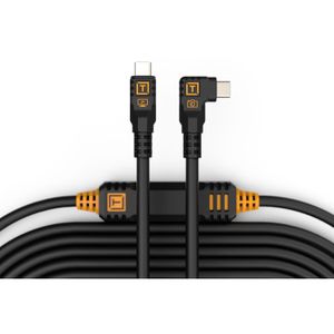 TetherTools Tether Pro Cablu USB-C la USB-C 9.4m Negru