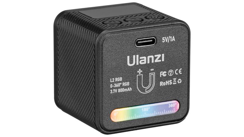 ULANZI Lampa Led L2 RGB Cob Magnetic -f64.ro - F64.ro