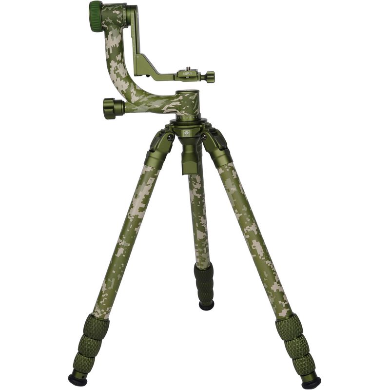 Sirui-CT-3204-CH20-Kit-Trepied-Carbon-cu-Cap-Gimbal-Camuflaj-