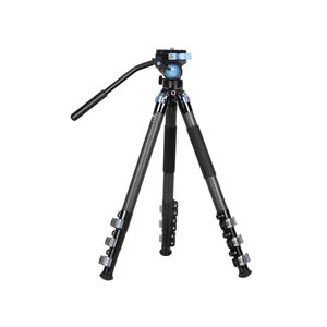 Sirui L-324F+VA-5X Kit Trepied Fibra de Carbon cu Cap Video