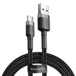 Baseus-Cafule-Cablu-USB-la-USB-C-2A-2m-Negru-Gri