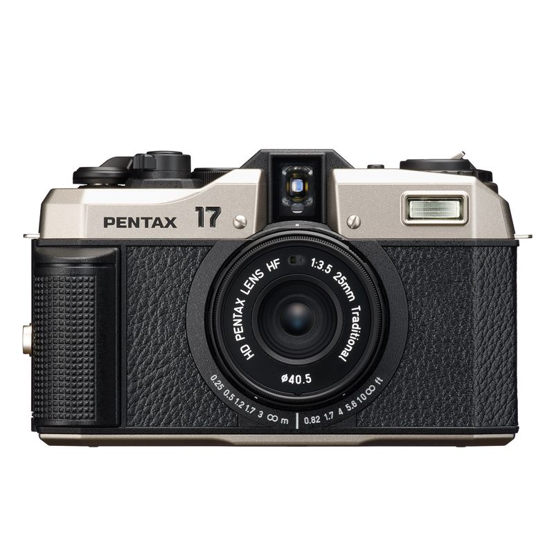 Pentax-17-Camera-Foto-Compacta-pe-Film-17x24mm-cu-Obiectiv-Fix-25mm-F3.5