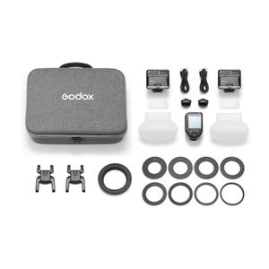 Godox MF12-DK1 Kit Blituri Macro Profesional pentru  Sony