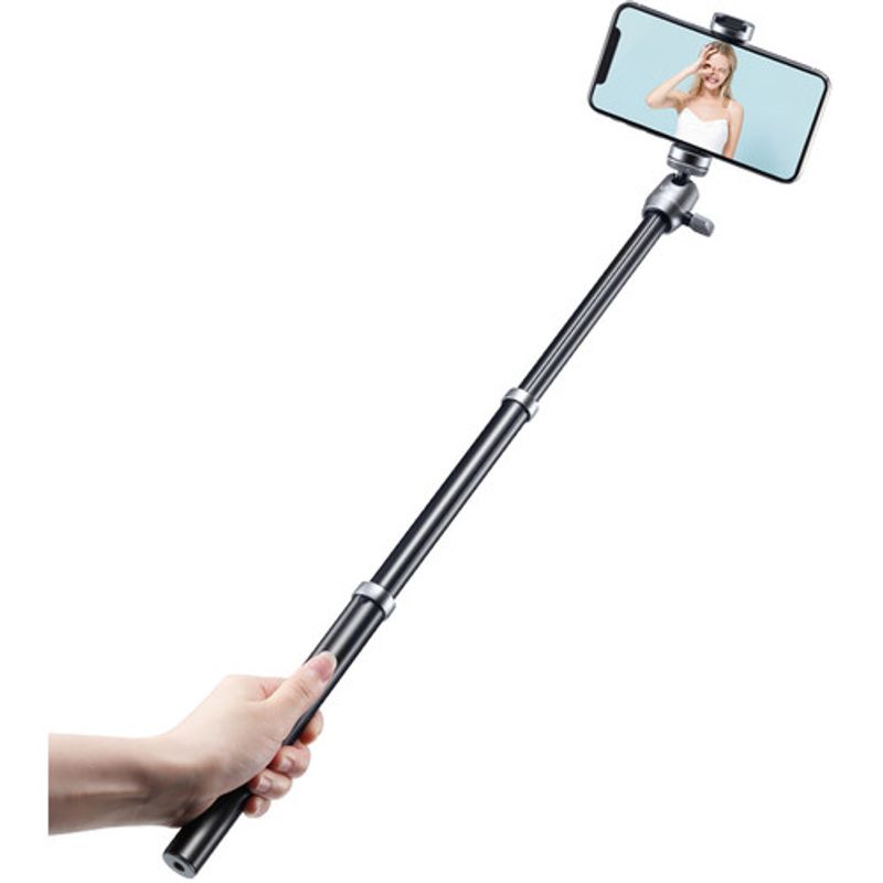 UlanziSK04MiniTrepiedSelfieStickdinAliajdeAluminiupentruStreamingLive