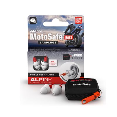 Alpine MotoSafe Race Ear Plugs Dopuri Antifonice pentru Motociclisti