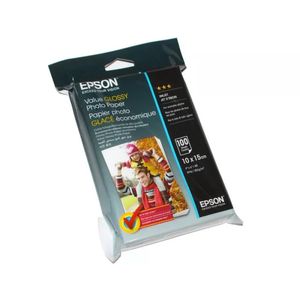 Epson Hartie Foto 10x15cm Value Photo Paper Glossy 100 Coli 183g/m²