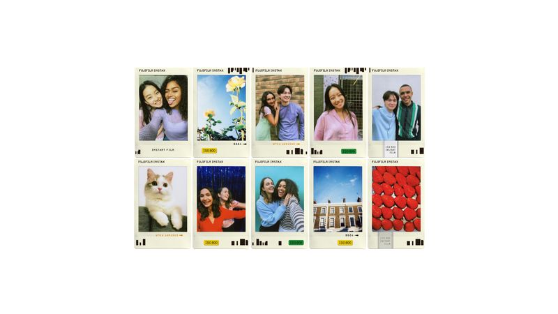 Fujifilm Instax Mini Slide Set 10 Hartii Foto Color - F64.ro