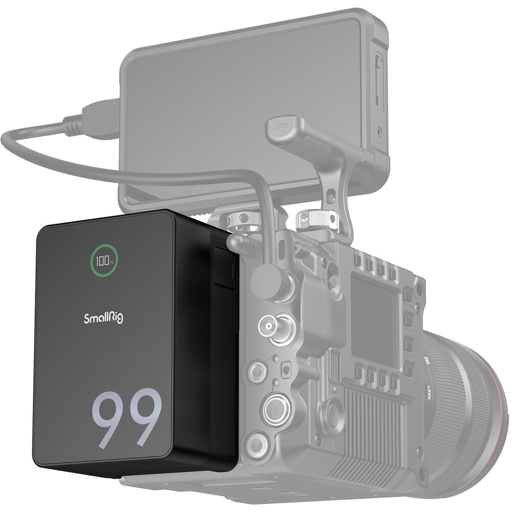 【新品未開封】SmallRig VB99 mini Vマウントバッテリー SmallRig VB99 Acumulator Pro Mini V-Mount 99.16 Wh-F64.ro - F64.ro