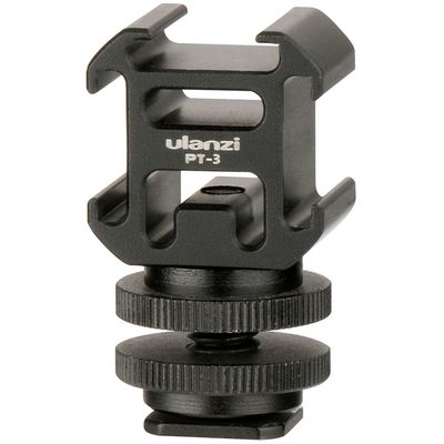 ULANZI PT-3S Suport Triplu Cold Shoe