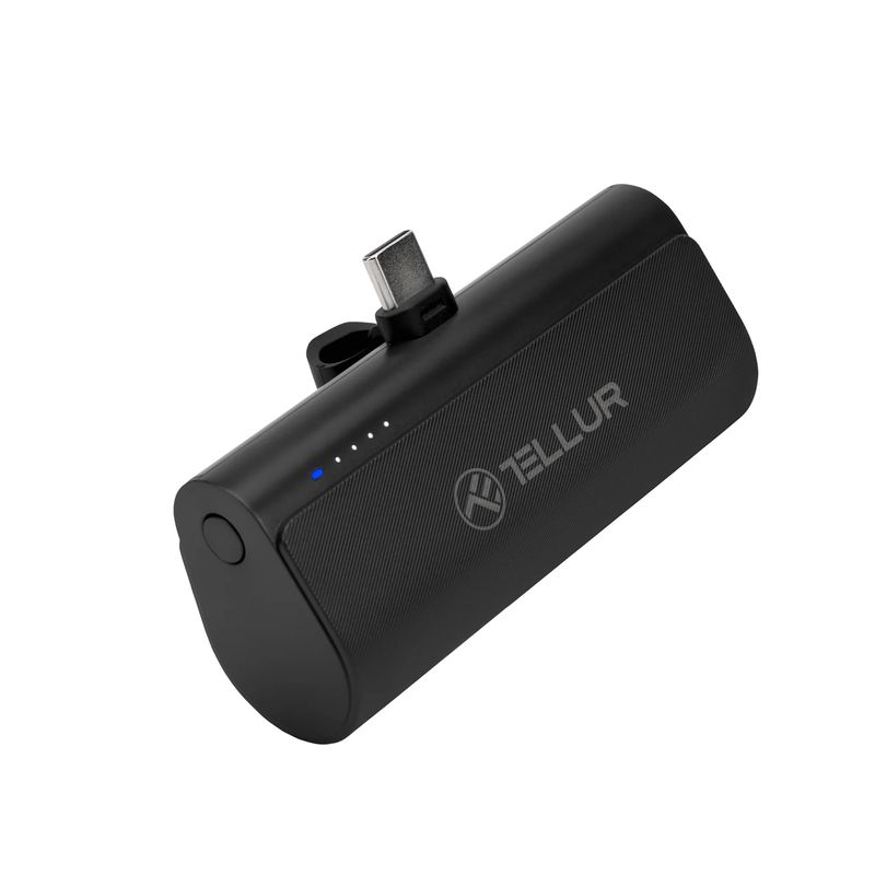 Tellur-PD201-Baterie-Externa-5000mAh-QC3.0-18W-PD20W-USB-C-Negru.2