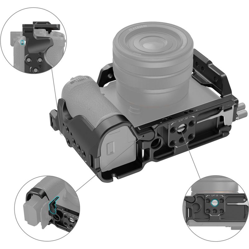 SmallRig-4422-Kit-Cage-pentru-Sony-A7C-II-A7CR.4