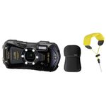 Pentax-WG-90-Aparat-Foto-Subacvatic-Negru-Bundle-Curea-si-Husa