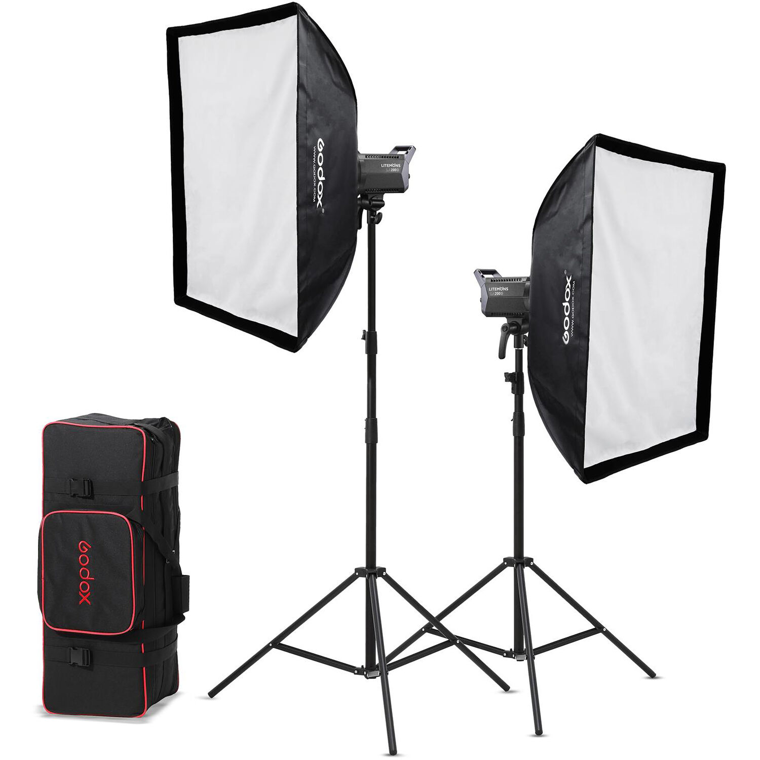 Godox Litemons LA200D-K2 Lampa Video LED si Accesorii