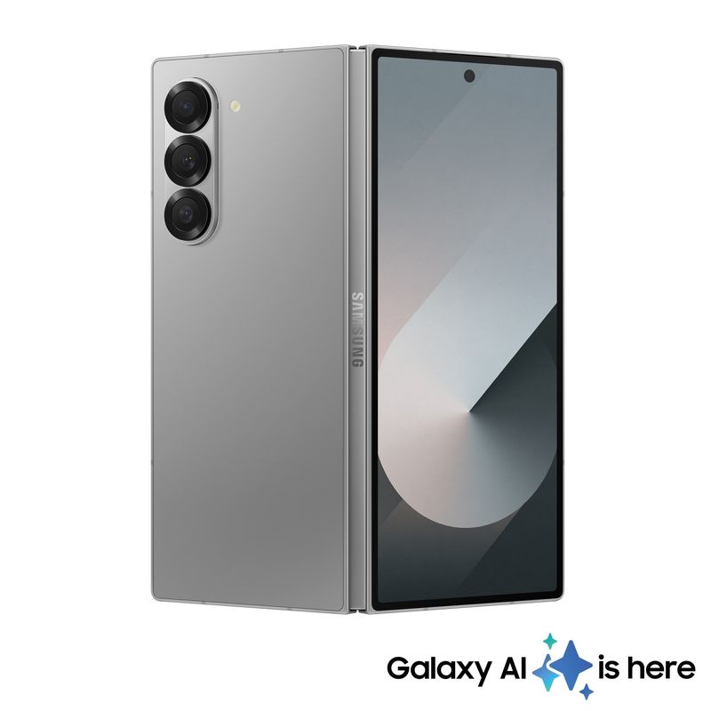 SamsungGalaxyZFold6TelefonMobil12GBRAM512GB5GSilverShadow